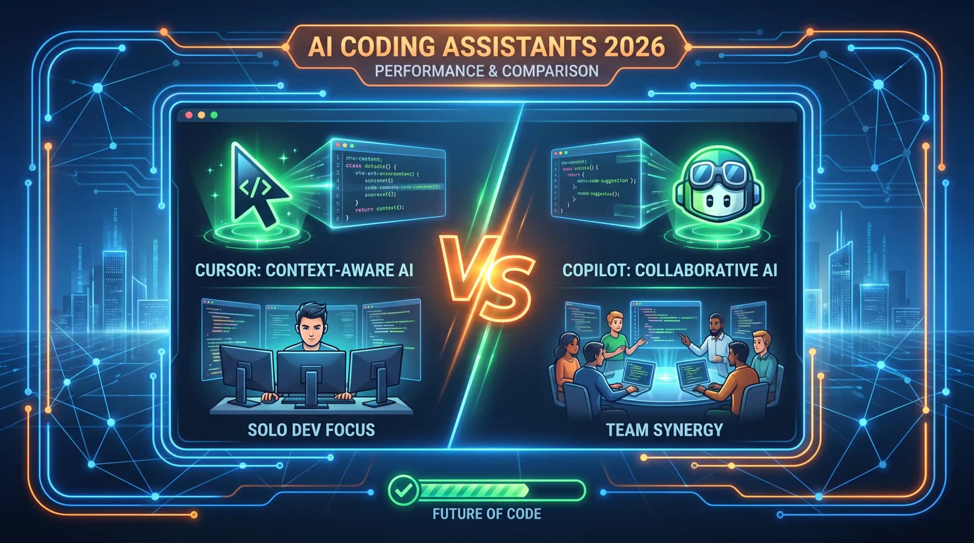 Meilleurs assistants de codage IA en 2026 : Cursor vs GitHub Copilot