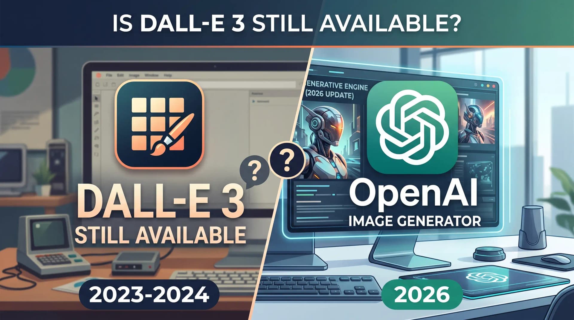 DALL-E 3 est-il toujours disponible ? Qu'est-ce qui l'a remplacé en 2026
