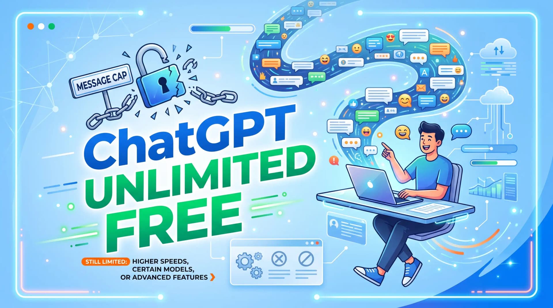 Le plan gratuit de ChatGPT vient d'obtenir des conversations textuelles illimitées (voici le piège)